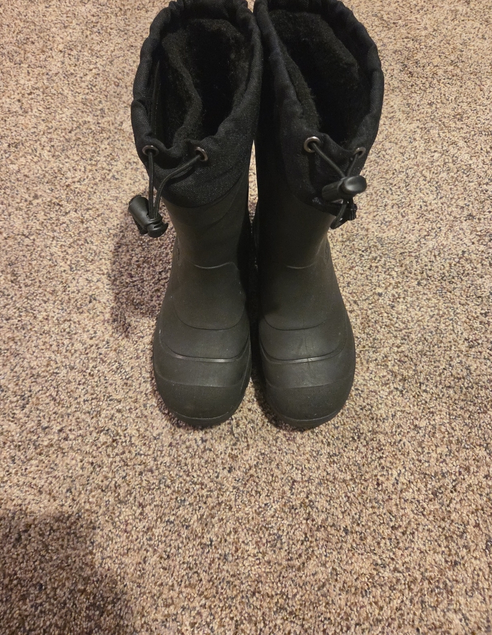 Kamik Kids Black Winter Snow Boots